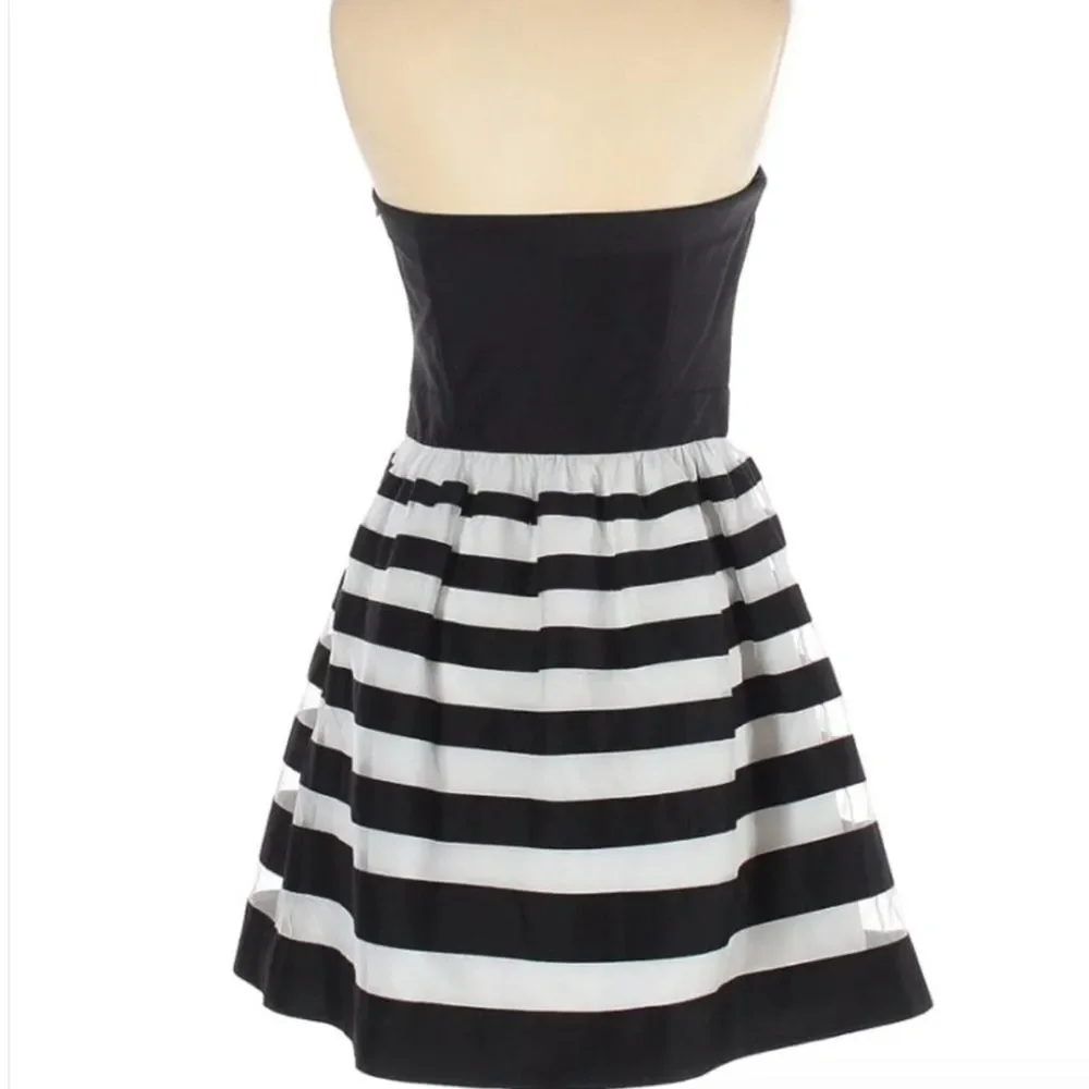 White House Black Market Tulle Cocktail Dress 4